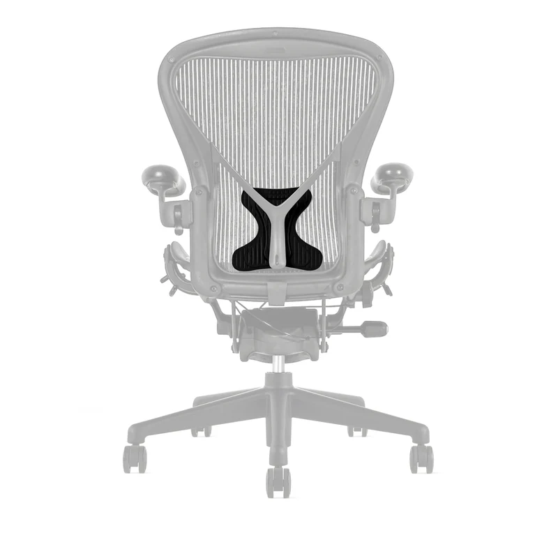Herman Miller Aeron PostureFit Butterfly Pad in Black - Pack of 10