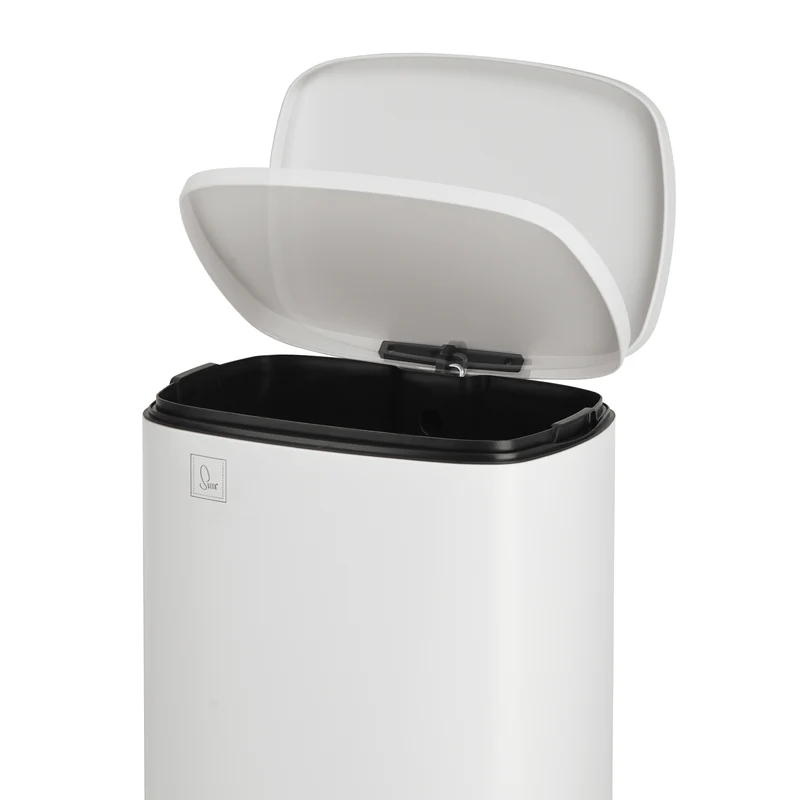 B-Ware TQ50 Mülleimer 50 Liter Weiß