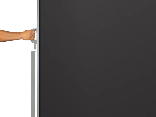 B-Ware Seitenmarkise 500x200cm Dunkelgrau