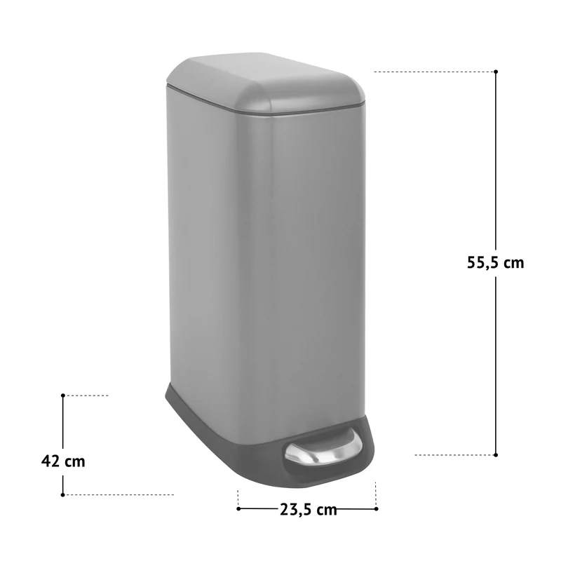 B-Ware TS20 Mülleimer 20L Taupe