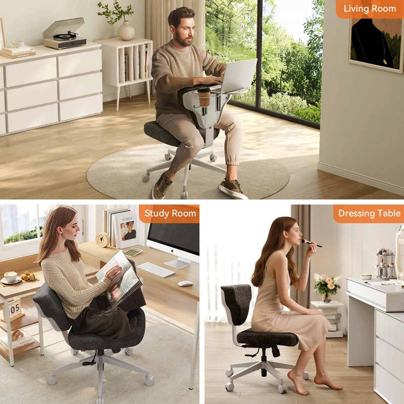 Freedom-X Multi-Posture Cross Legged Chair | Standard Cushion | Without Armrest