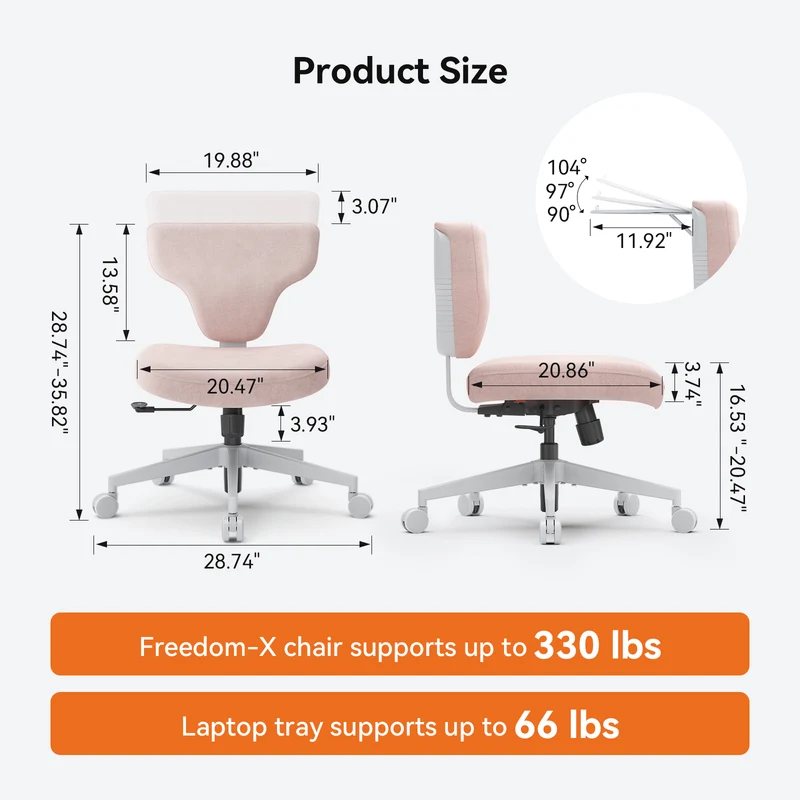 Freedom-X Multi-Posture Cross Legged Chair | Standard Cushion | Without Armrest
