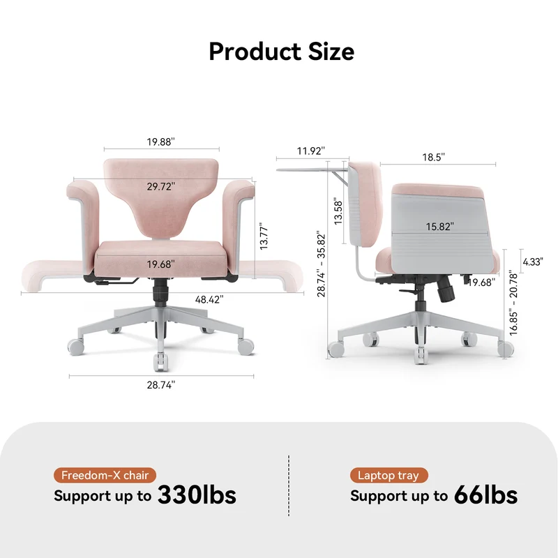 Freedom-X Multi-Posture Standard Chair | with Armrest