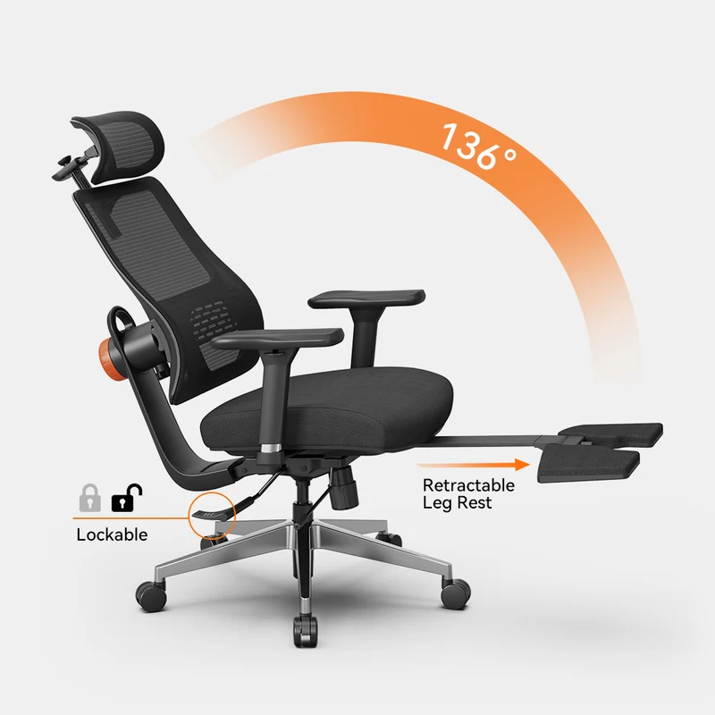NEWTRAL Magic H-BPRO Ergonomic Office Chair-Black