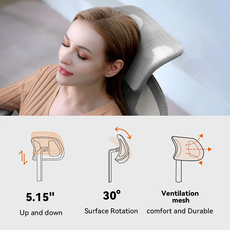 NEWTRAL NT002 Ergonomic Home Office Chair with Auto-following Lumbar Support-Grey