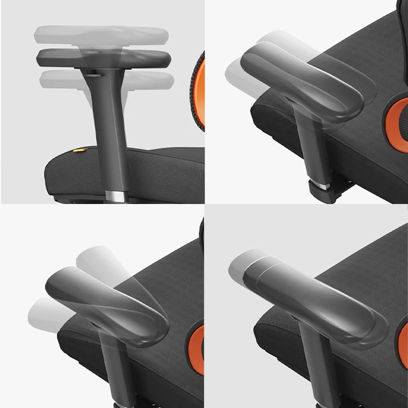 NEWTRAL NT002 Ergonomic Office Chair with Laptop Table-Black