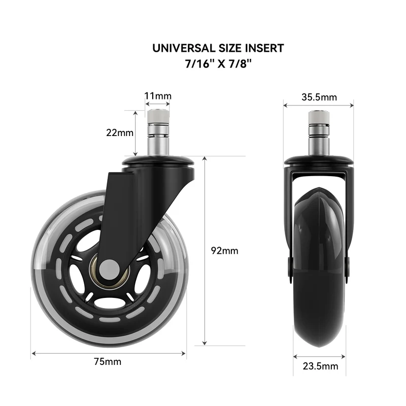 NEWTRAL Height-Raising Wheels –Except Standing-Mate