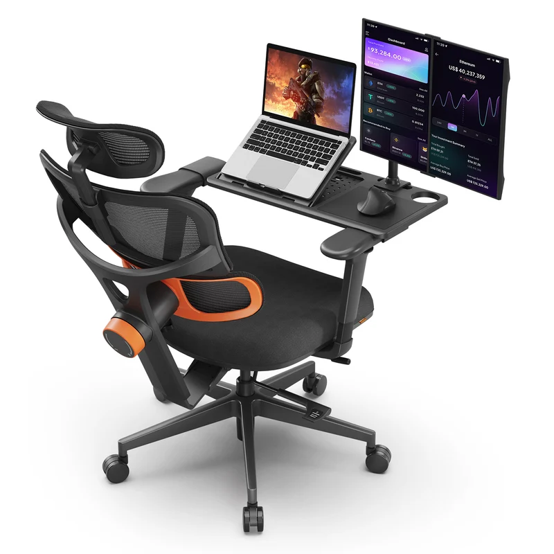 NT001 Ergonomic Home Office Chair with Auto-Following Lumbar Support
