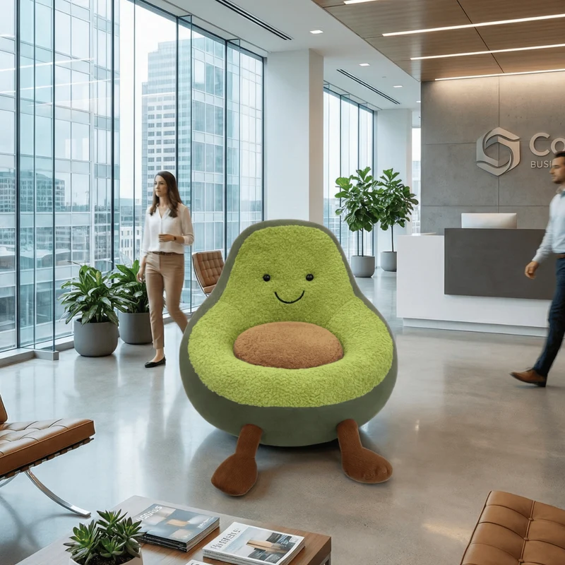 The Giant Avocado Lounge Chair