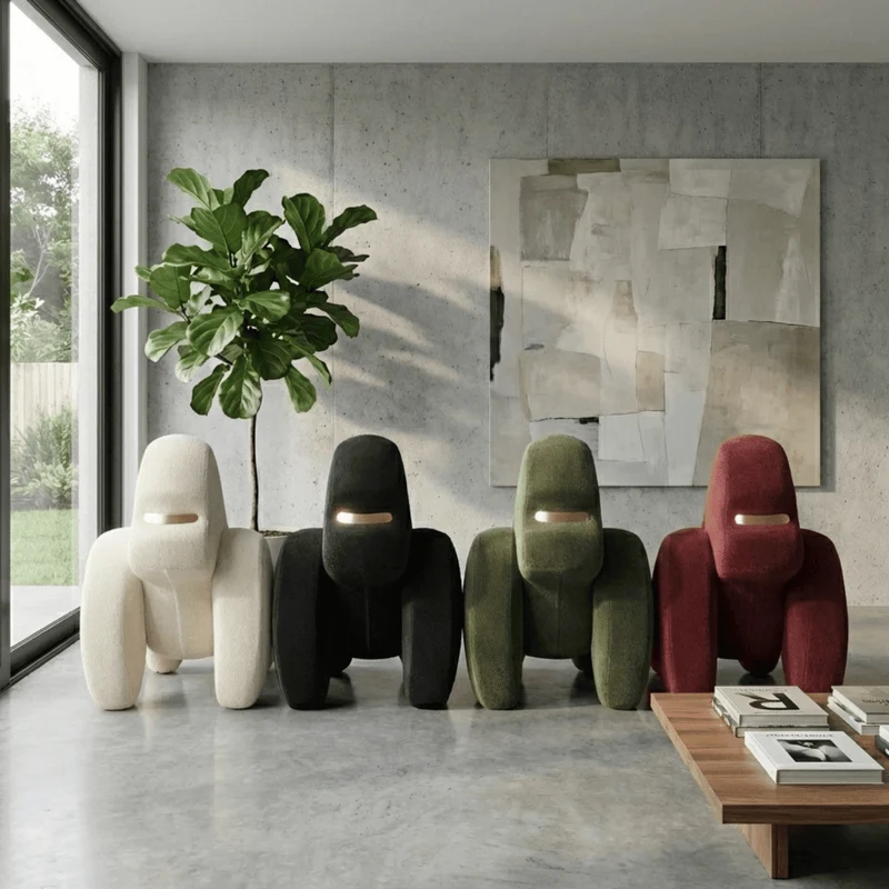 The Sculpted Gorilla Accent Chair