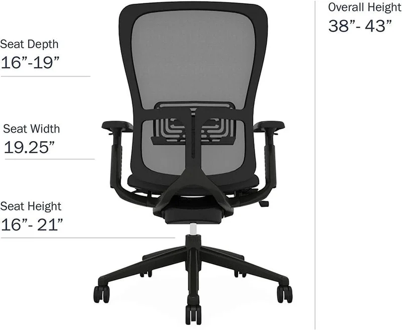 Haworth Zody Chair and OLS Headrest Bundle