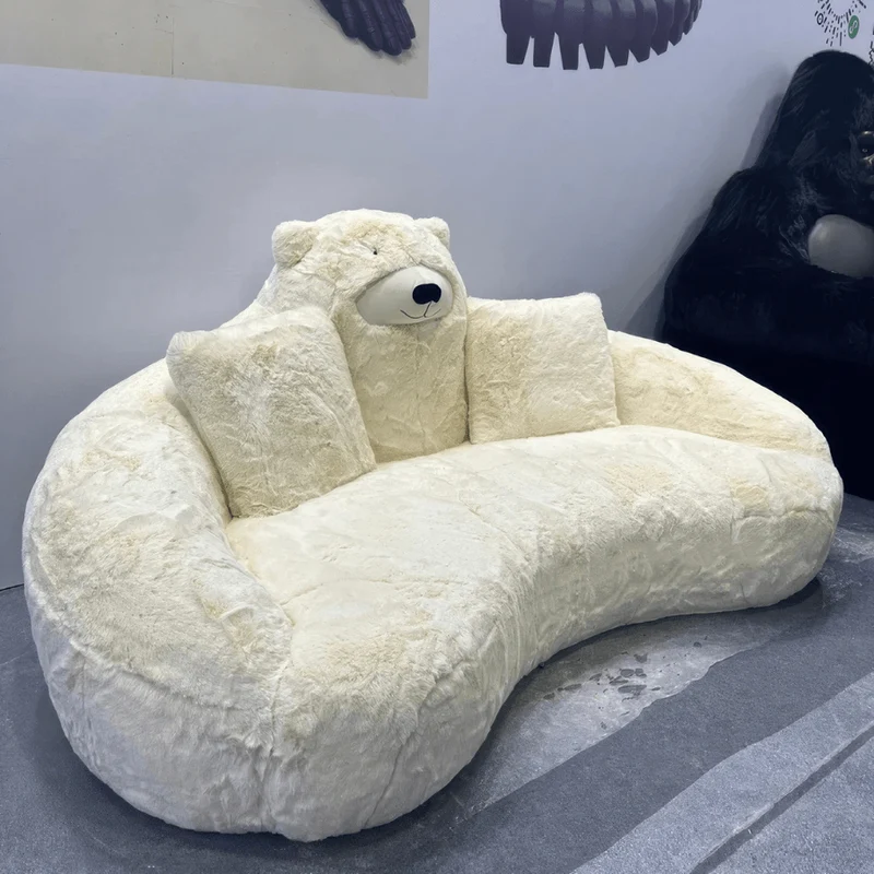 Polar Bear Couch - Luxury Arctic Bear Sofa