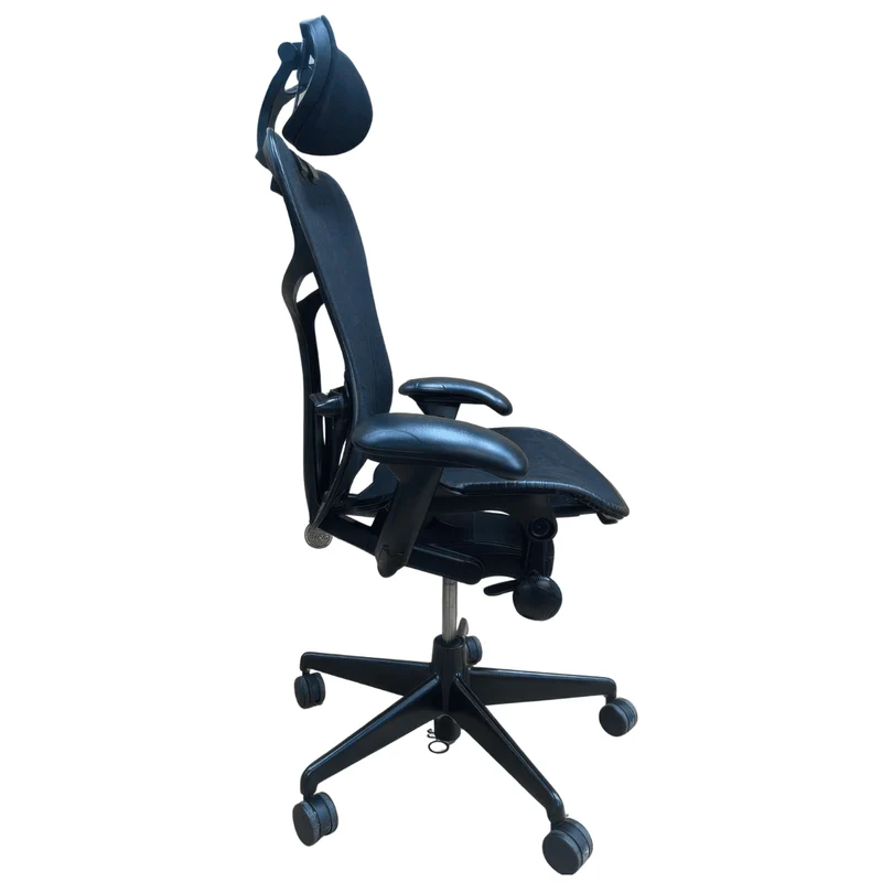 Herman Miller Mirra 2 Chair and OfficeLogixShop Headrest Bundle