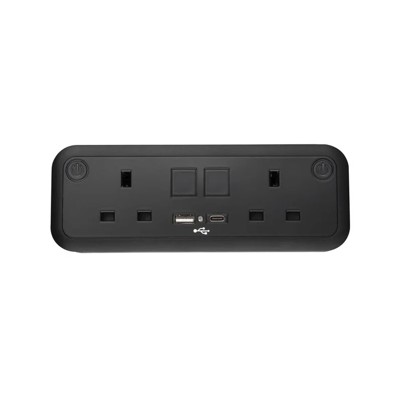 Uno Desktop Power Module in Gloss Black