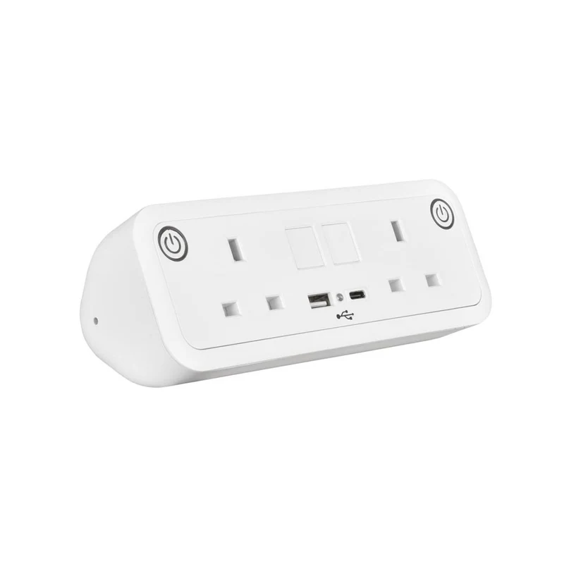 Uno Desktop Power Module in Gloss White