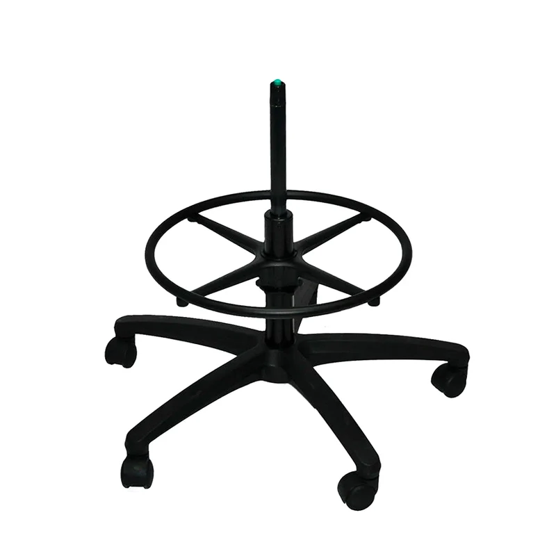 Suscom Universal Office Chair Base with Castors, 14-inch Gas and Draughtsman Ring - Refurbished
