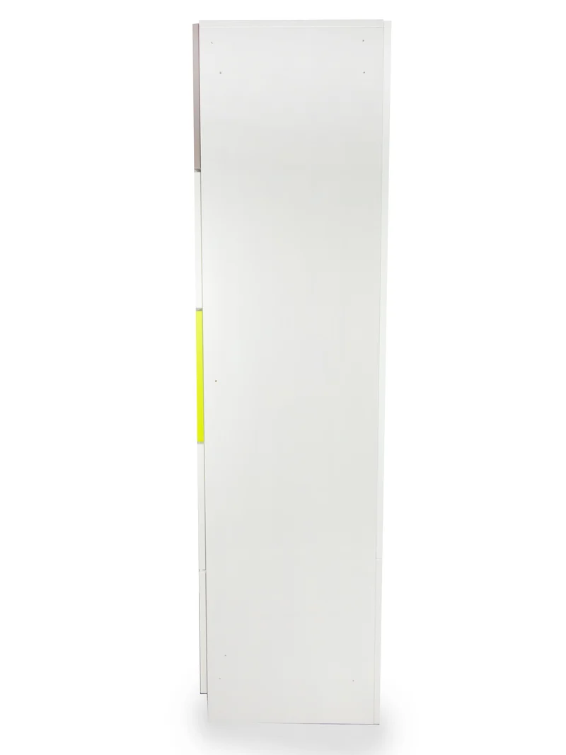 Lockerschrank mit Whiteboard-Rückwand