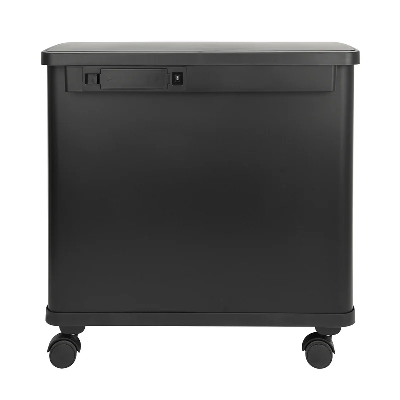 B-Ware Mülleimer 54L Schwarz
