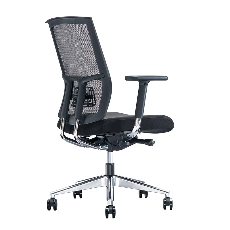 B-Ware Premium Schreibtischstuhl Netzbezug Schwarz