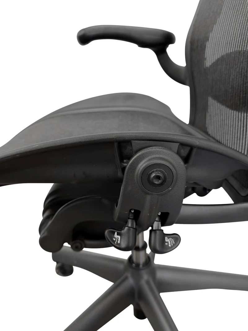 Herman Miller Aeron V1 (Classic) Chair and OLS Headrest Saving Bundle