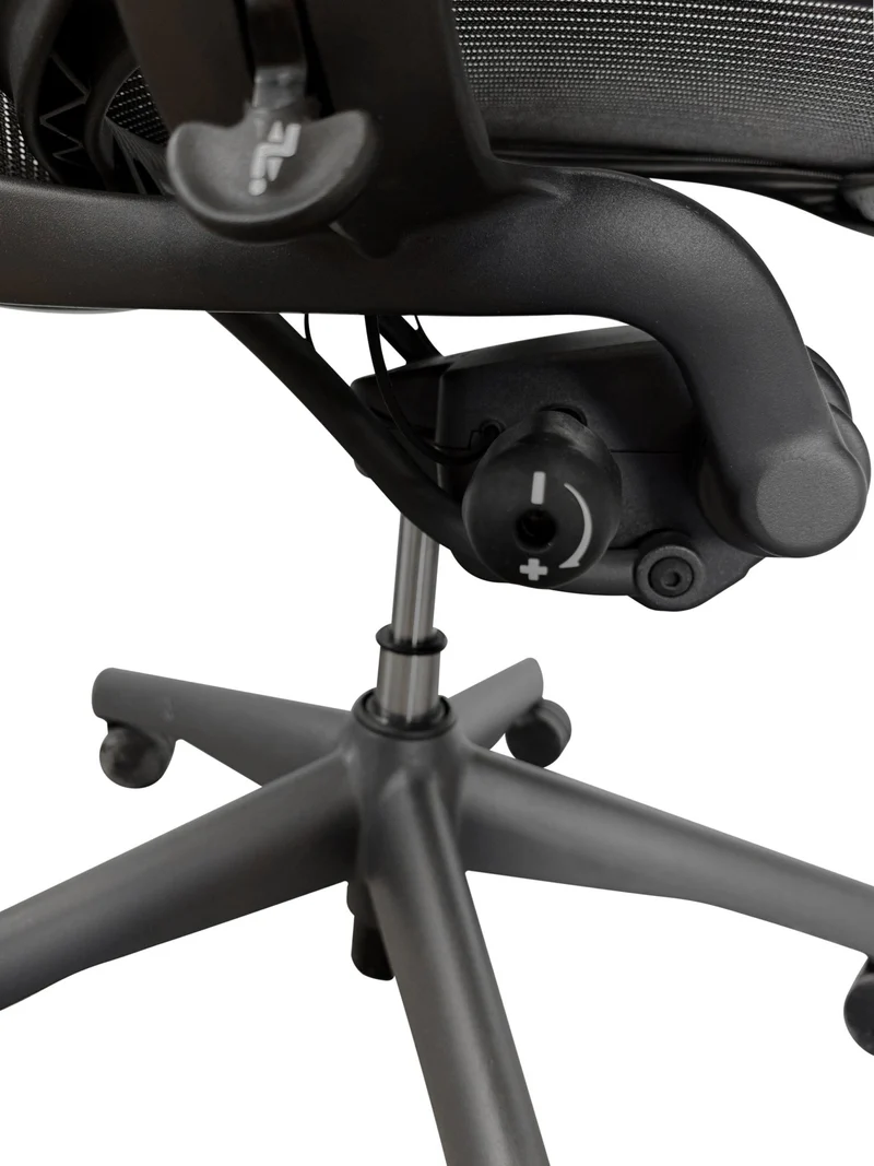 Herman Miller Aeron V1 (Classic) Chair and OLS Headrest Saving Bundle