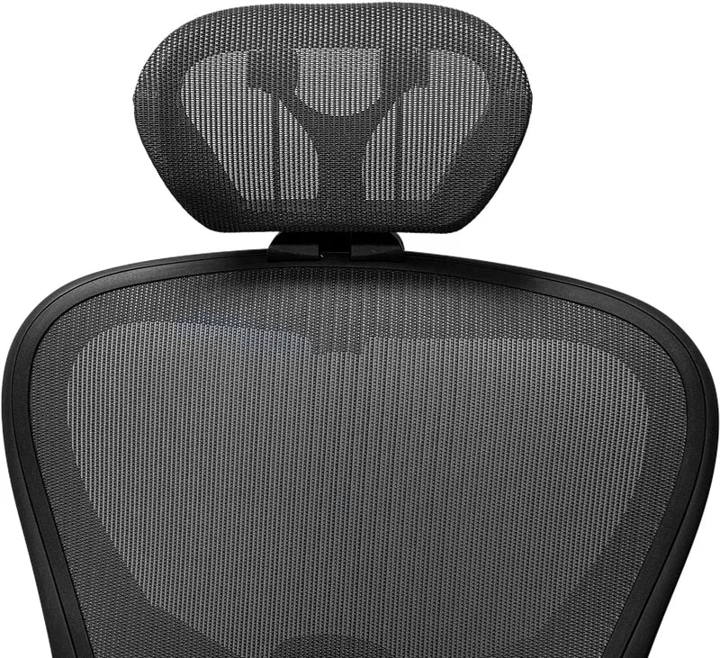 Herman Miller Aeron V2 (Remastered) Chair and OLS Headrest Saving Bundle (Size B)