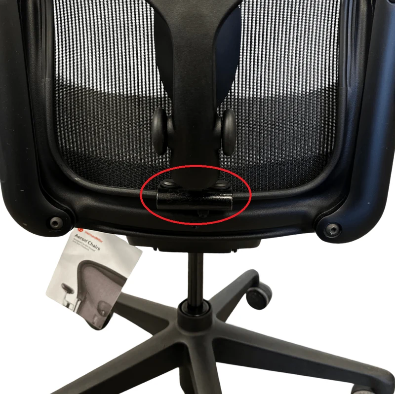 Adapter for Lumbar Support Compatible with PostureFit SL Model for Herman Miller Aeron Classic Chairs (Adapter Only) by OLS