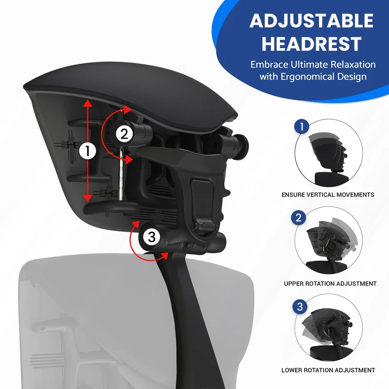 Herman Miller Embody Chair and OLS Headrest Saving Bundle
