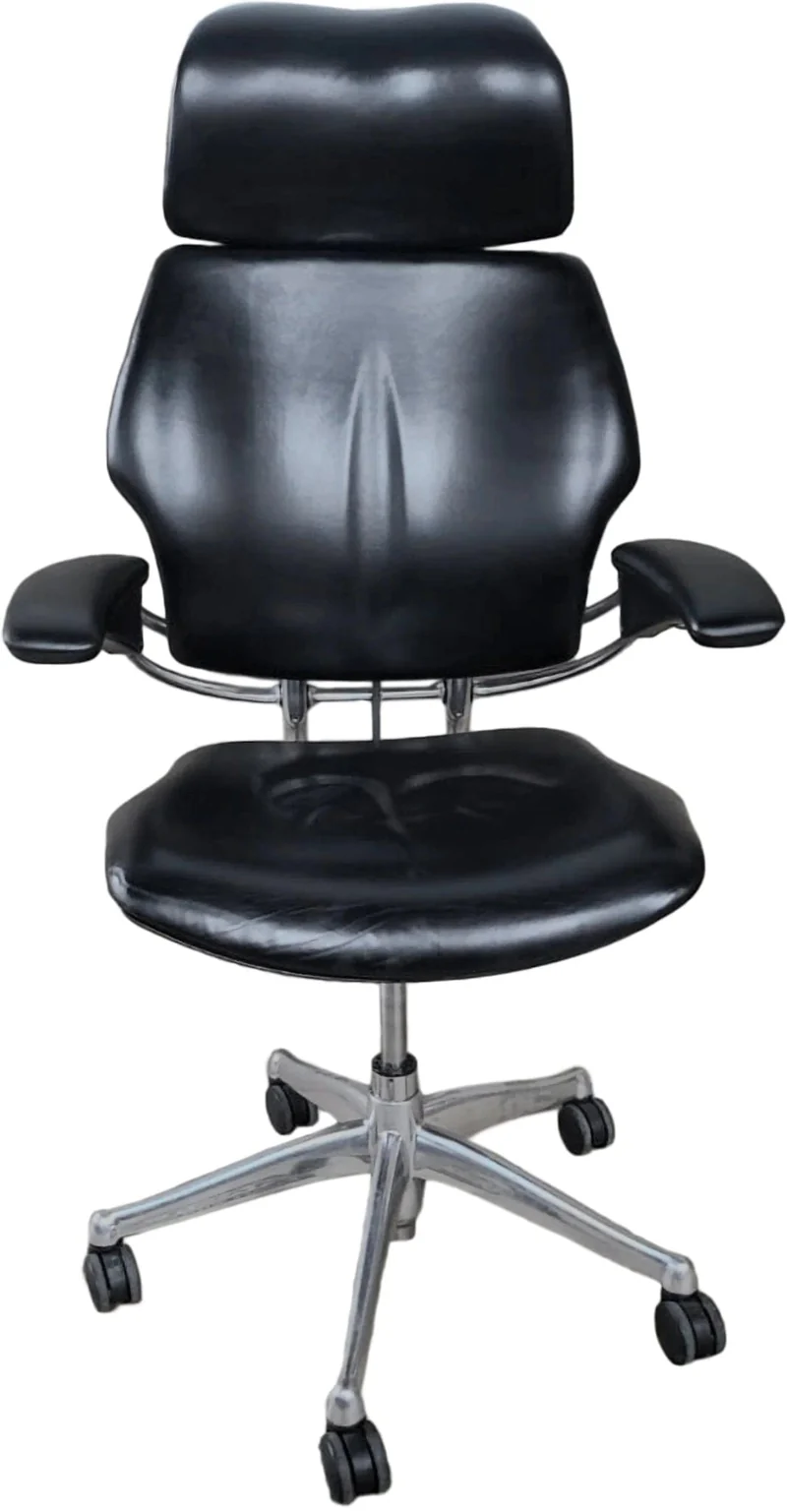 Humanscale Freedom with Headrest - Leather (Renewed)