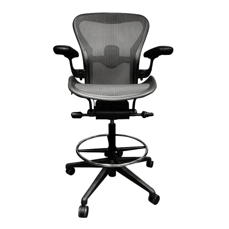 Herman Miller Aeron Remastered (V2) Drafting Stool