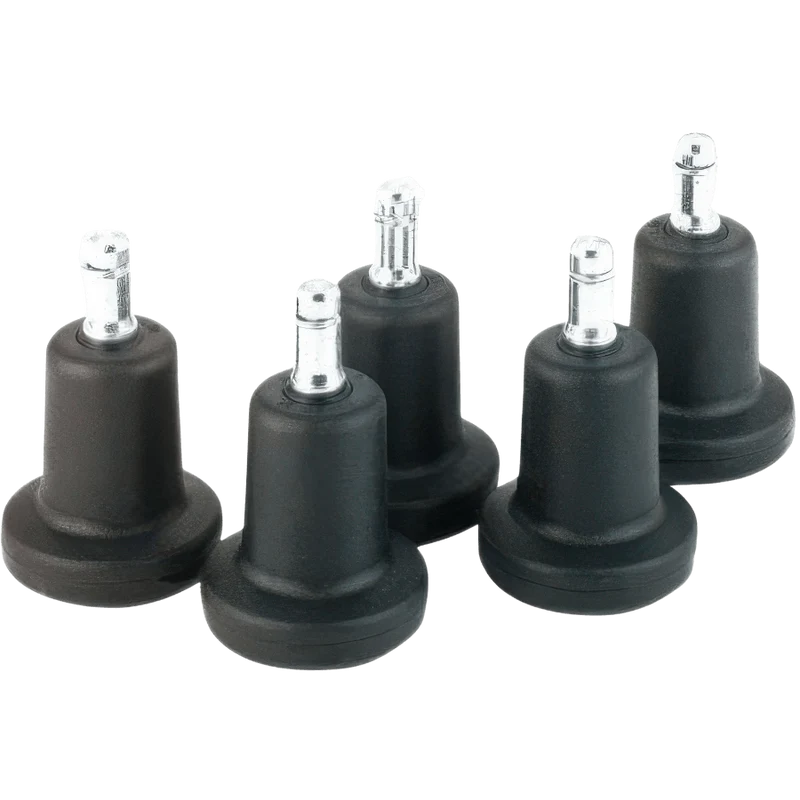 High Profile Bell Glides Set of 5 for Herman Miller and Other Office Chairs by OLS