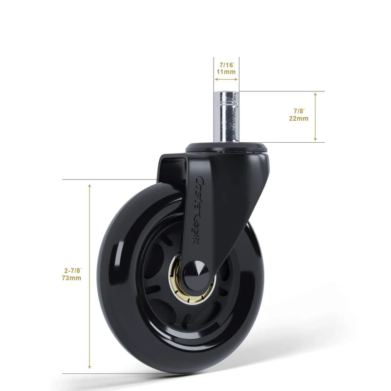 Caster Wheels for Herman Miller and Other Office Chairs by OLS