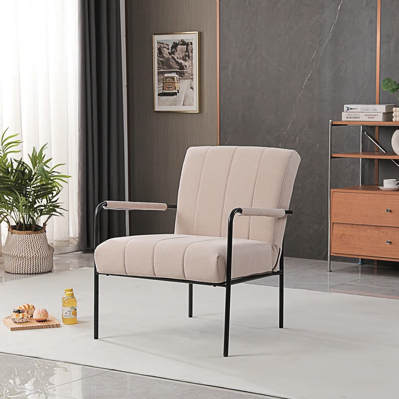 B-Ware KYLE Loungestuhl Stoff Beige