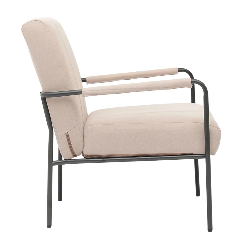 B-Ware KYLE Loungestuhl Stoff Beige