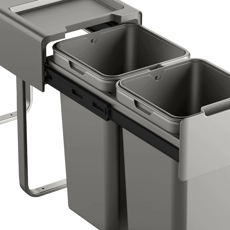 B-Ware EM2x14 Einbaumülleimer