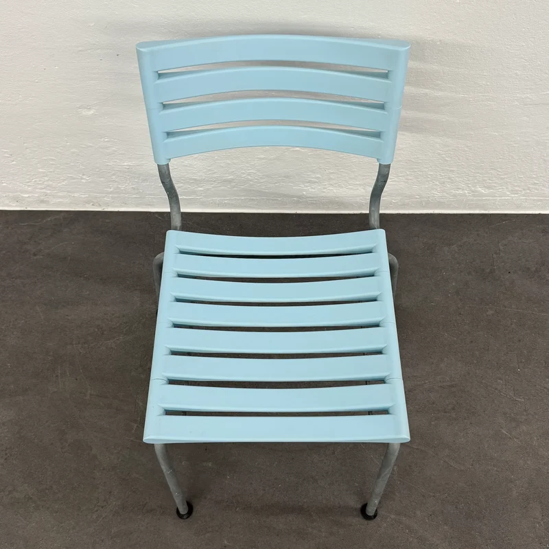 Moobel Classic Gartenstuhl Hellblau
