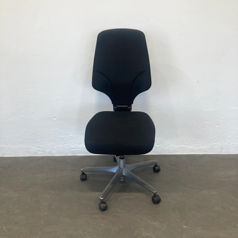 Giroflex G64 Bürodrehstuhl ohne Armlehnen - Schwarz gemustert