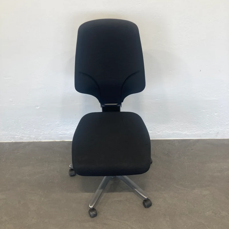 Giroflex G64 Bürodrehstuhl ohne Armlehnen - Schwarz gemustert