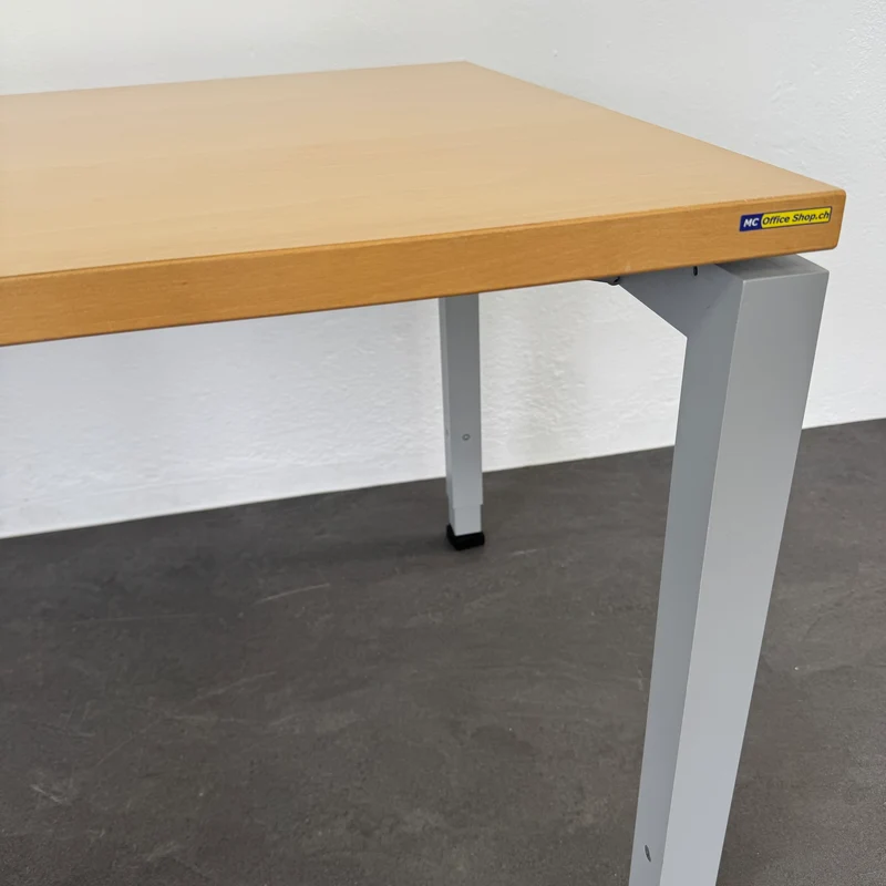 Denz D3 Schreibtisch - 1600x800mm - Ahornfurnier