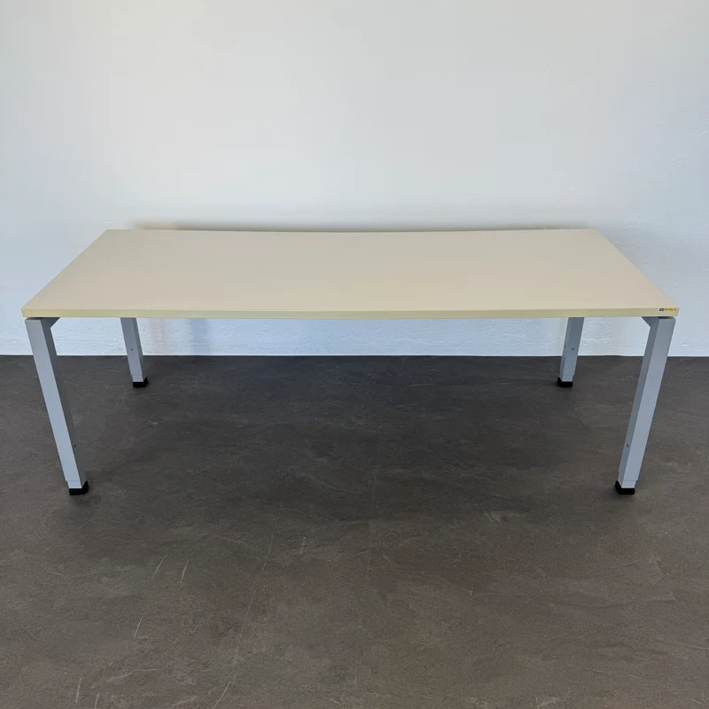 Denz D3 Schreibtisch - 2000x800mm - Lichtgrau