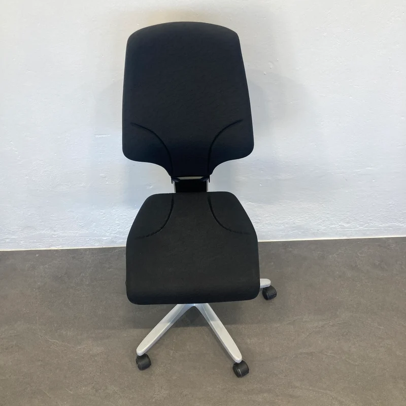 Giroflex G64 Bürodrehstuhl schwarz gemustert ohne Armlehnen