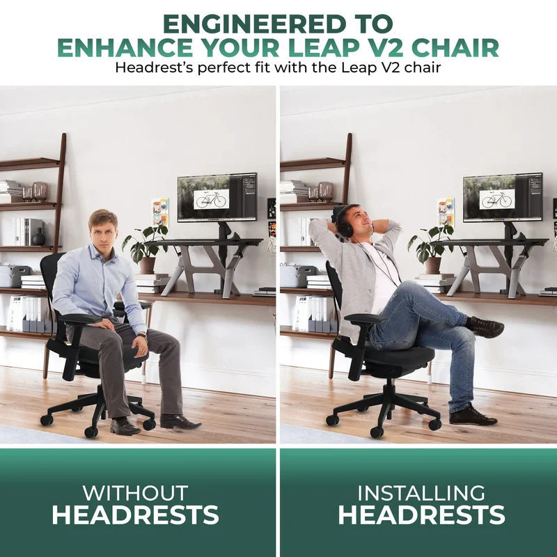 Steelcase Leap V2 Chair with Headrest Saving Bundle (ETA 10 Business Days)