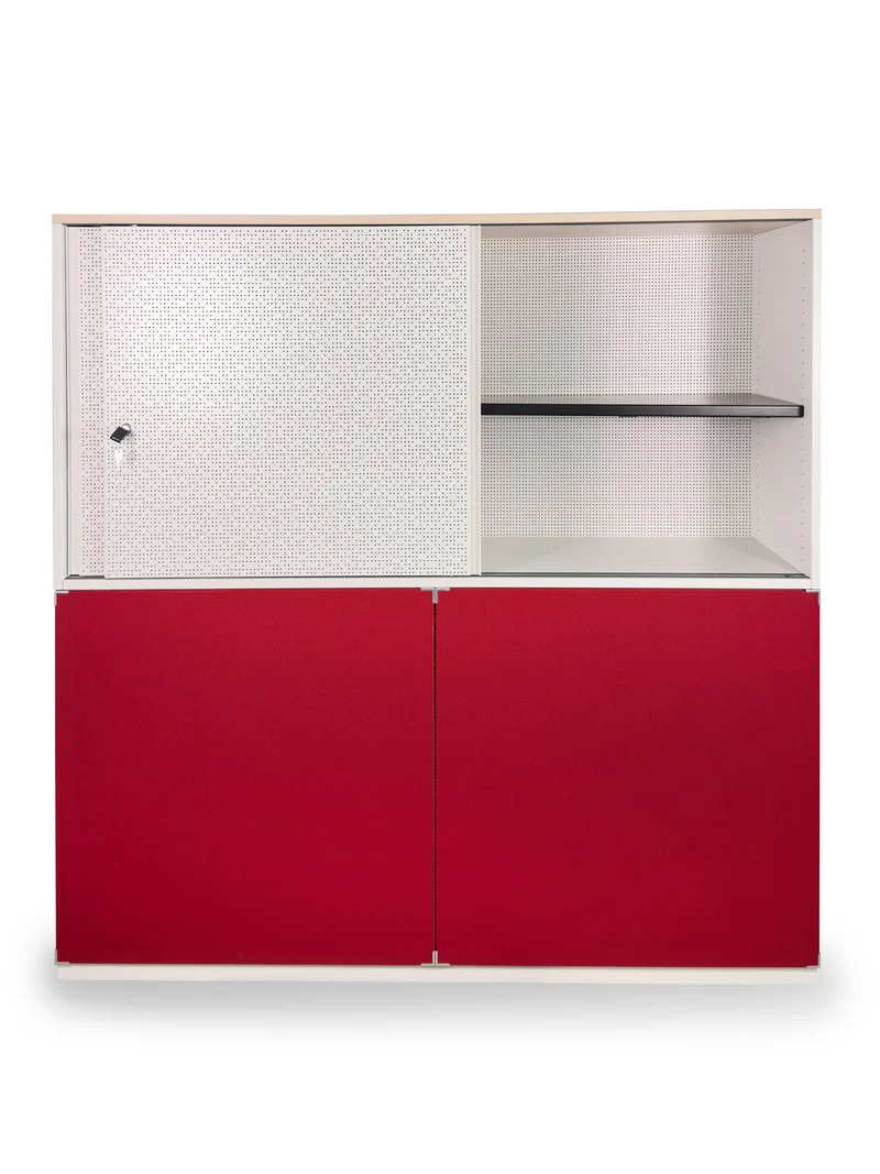 Steelcase - Sideboard/Raumtrenner + Akustikwand 4OH