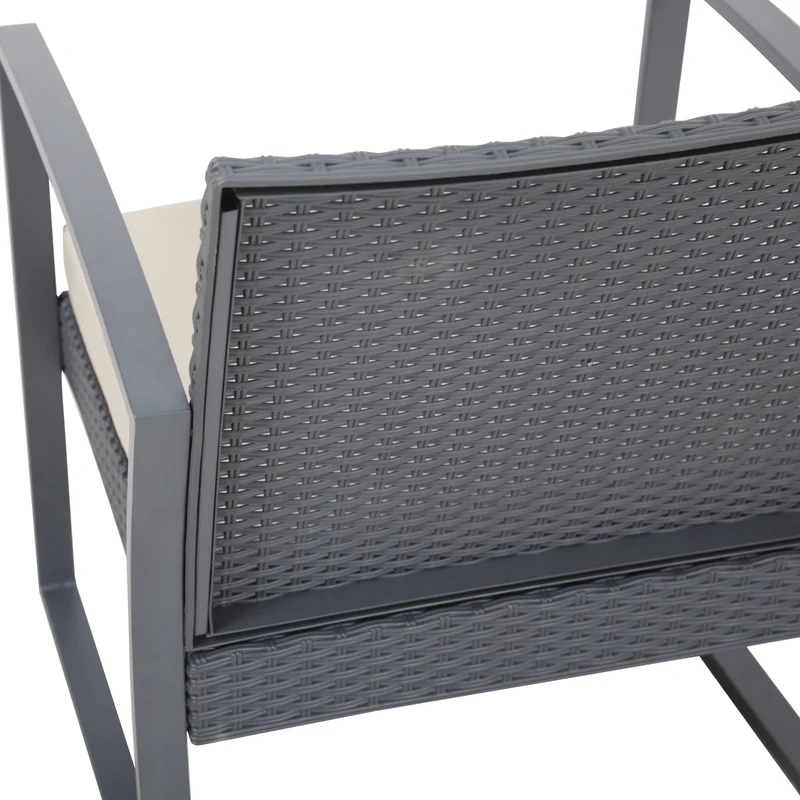 B-Ware LOIS Rattan Sitzgruppe Grau