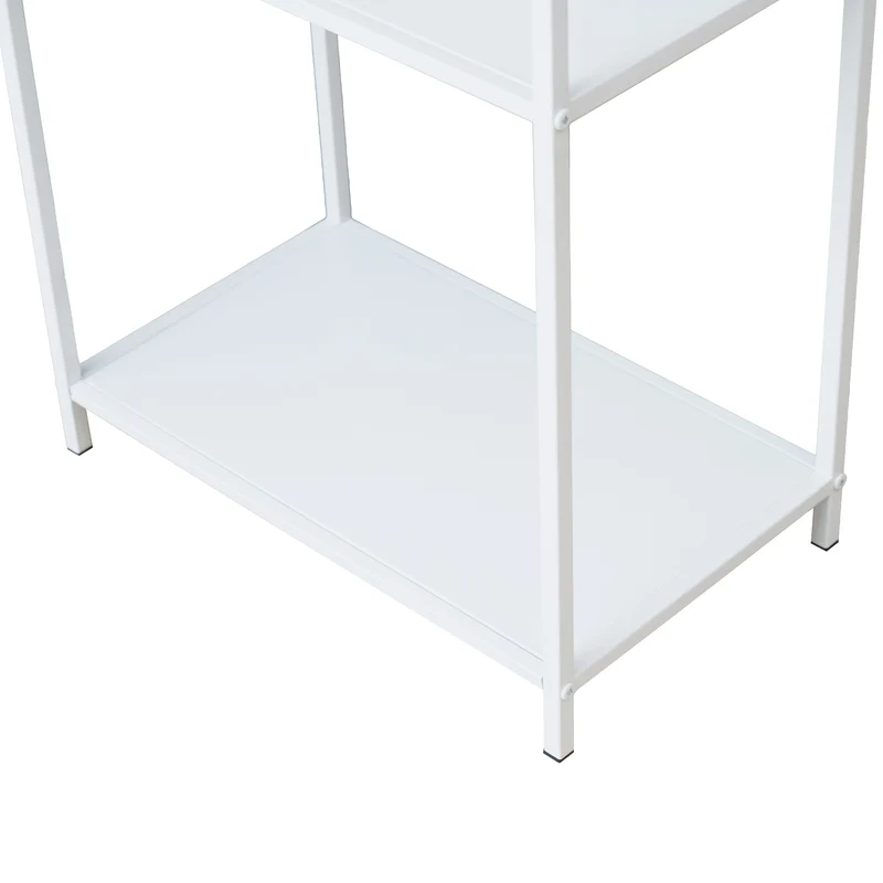 B-Ware CARPO Metallregal Weiß