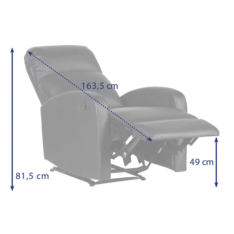 B-Ware LEX Relax Sessel Braun