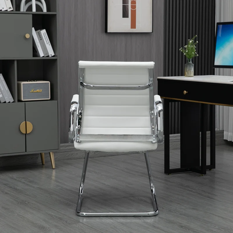 B-Ware 2er Set OFFICE COMFORT Besucherstuhl LB PU Weiß