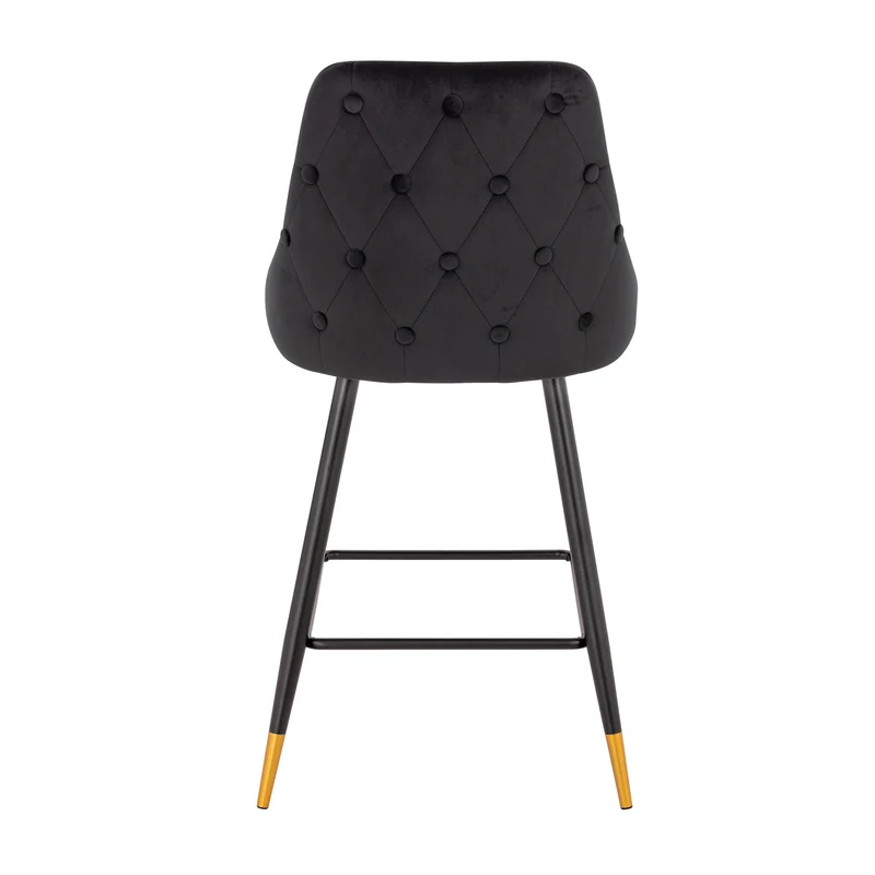 B-Ware ALEX 2er Set Barhocker Schwarz