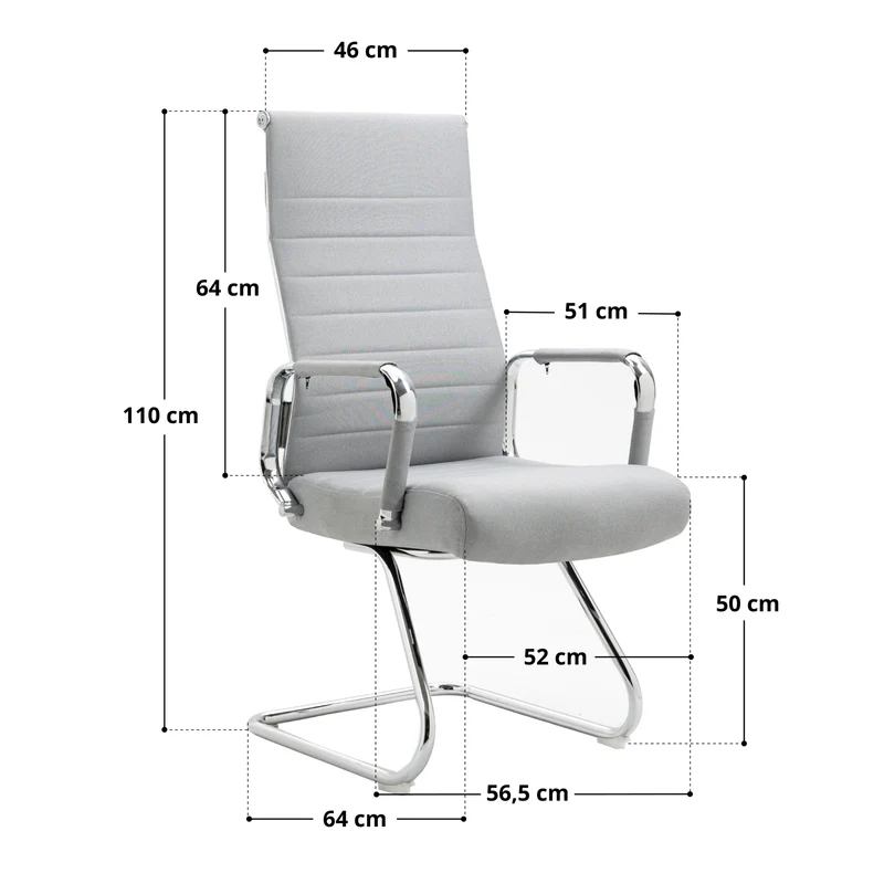 OFFICE COMFORT 2er Set HB Besucherstuhl