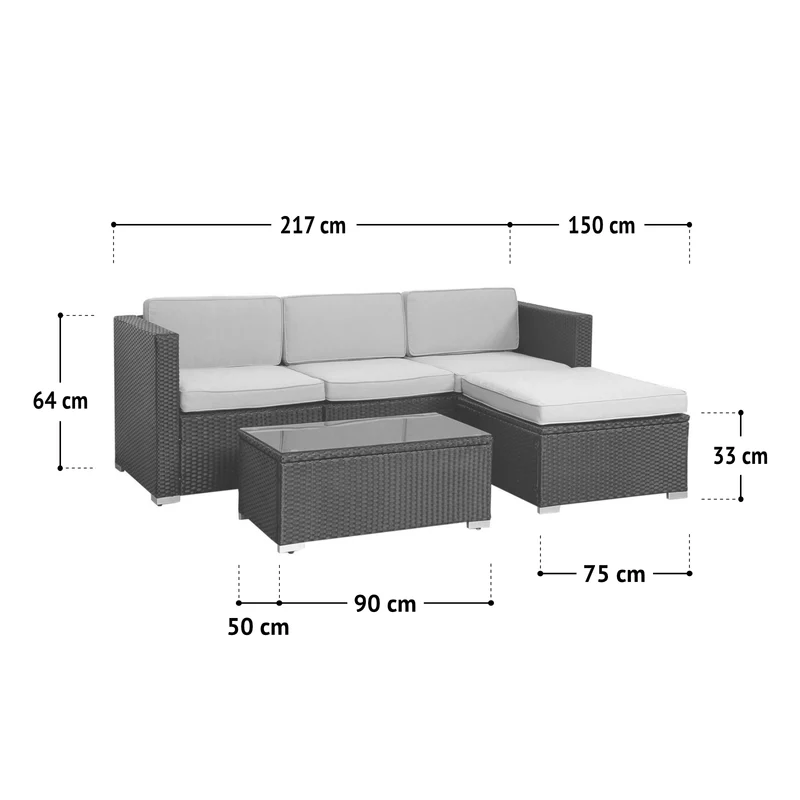CALIFORNIA XL Grau